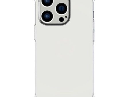 iPhone 14 Pro Shock-Proof Fleksibel Plastik Cover - Gennemsigtig Sale