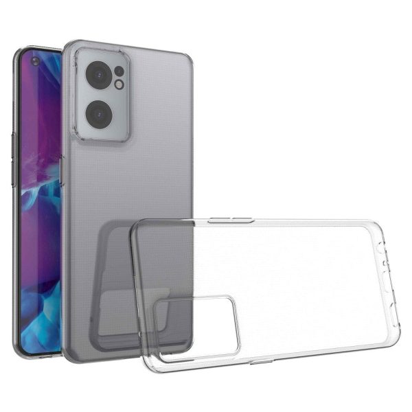 OnePlus Nord CE 2 (5G) Fleksibelt Plastik Cover - Gennemsigtig For Sale