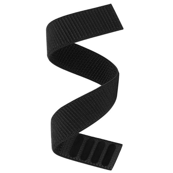 Universal Garmin 22mm Nylon Rem m. Stifter - Sort Hot on Sale