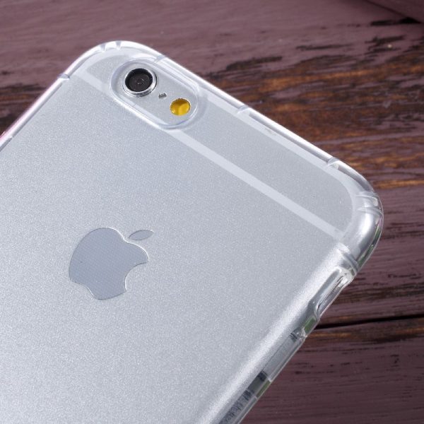 iPhone 6   6s Fleksibelt Plastik Cover - Gennemsigtig Fashion