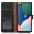 OnePlus Nord CE 2 Lite (5G) Litchi Læder Cover m. Kortholder - Sort Fashion