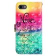 iPhone SE (2022   2020)   8   7 Læder Flip Cover m. Motiv, Pung & Strop - Never Stop Dreaming Cheap