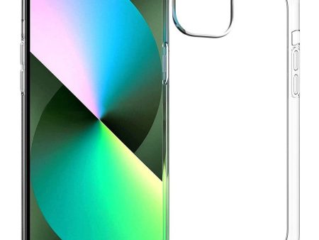 iPhone 14 Plus Ultra Thin Fleksibel Plastik Cover - Gennemsigtig Sale