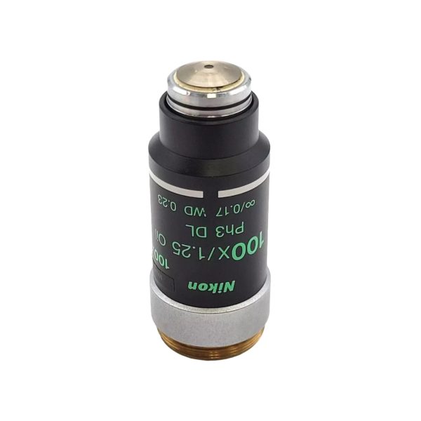 Nikon Microscope Objective 100x 1.25 Oil Ph3 DL Phase Contrast Fashion