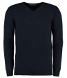 Arundel Cotton Acrylic V Neck Sweater Fashion