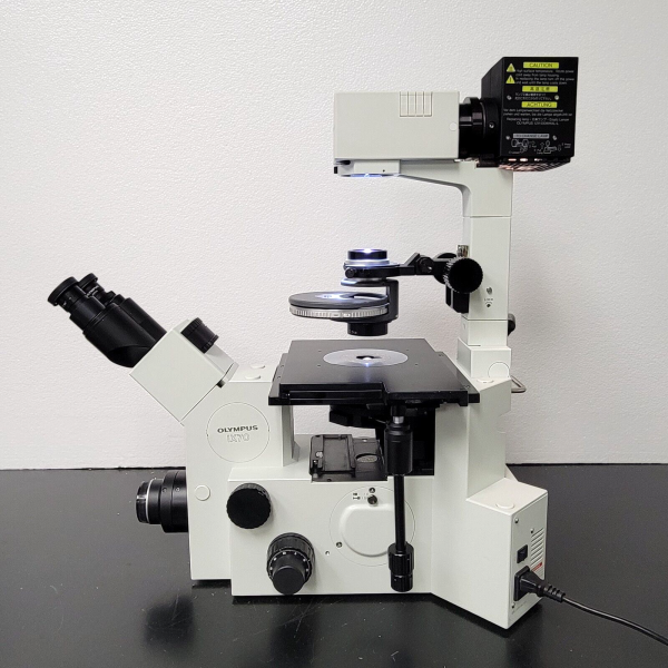 Olympus Microscope IX70 with HMC Hoffman Modulation Contrast Supply