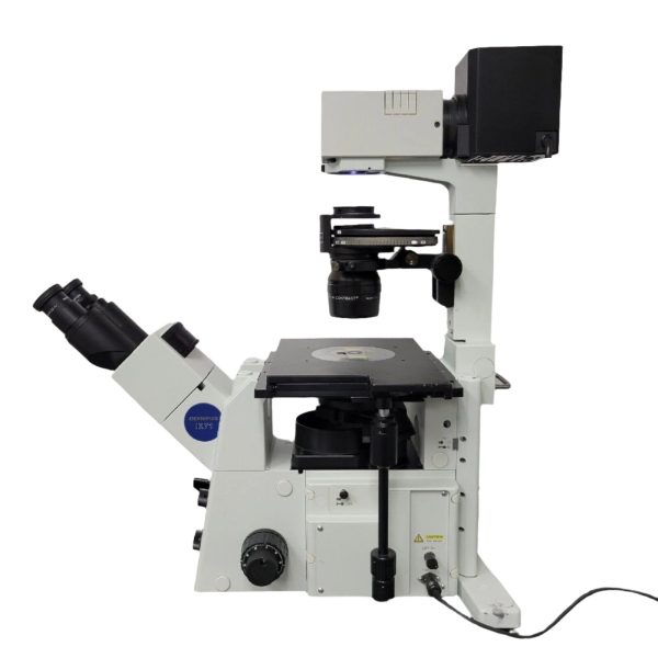 Olympus Microscope IX71 with HMC Hoffman Modulation Contrast For Sale