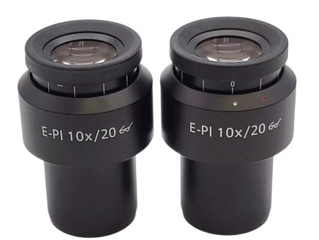 Zeiss Microscope Eyepiece Pair E-Pl 10x 20 444232-9904 Discount