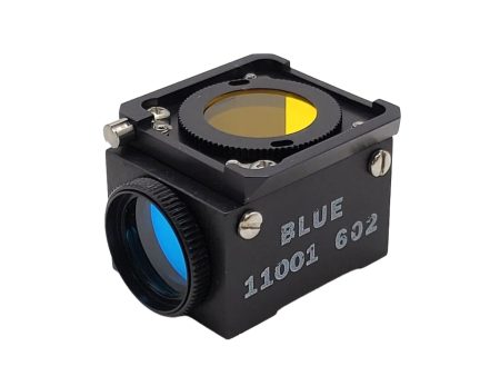 Chroma Nikon Fluorescence Filter Cube Blue 11001 602 Diaphot Labophot Optiphot For Cheap