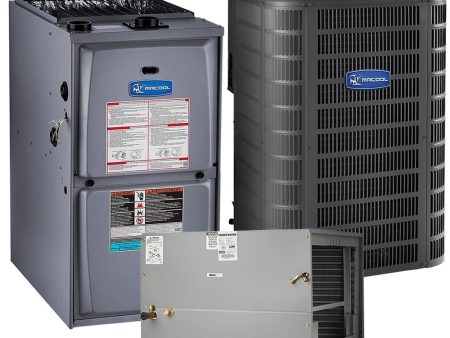 3 Ton 15.10 SEER 90k BTU 95% AFUE Variable Speed MrCool Signature Central Heat Pump & Gas Split System - Horizontal Online