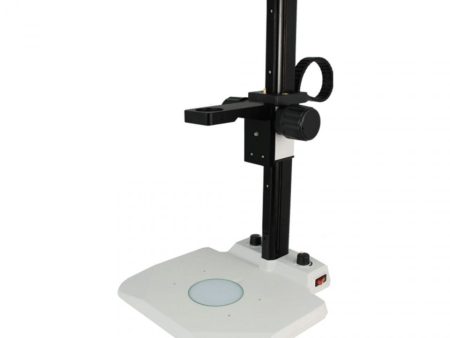 Munday Microscope Track Stand | 39mm Coarse Focus Rack | LED Bottom Light (Dimmable) Cheap