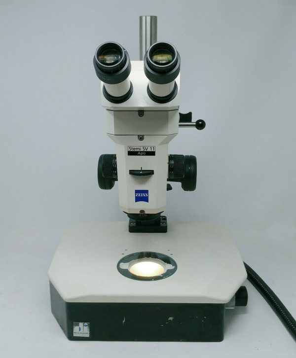 Zeiss Microscope Stemi SV 11 Apo with Transmitted Light Stand For Discount