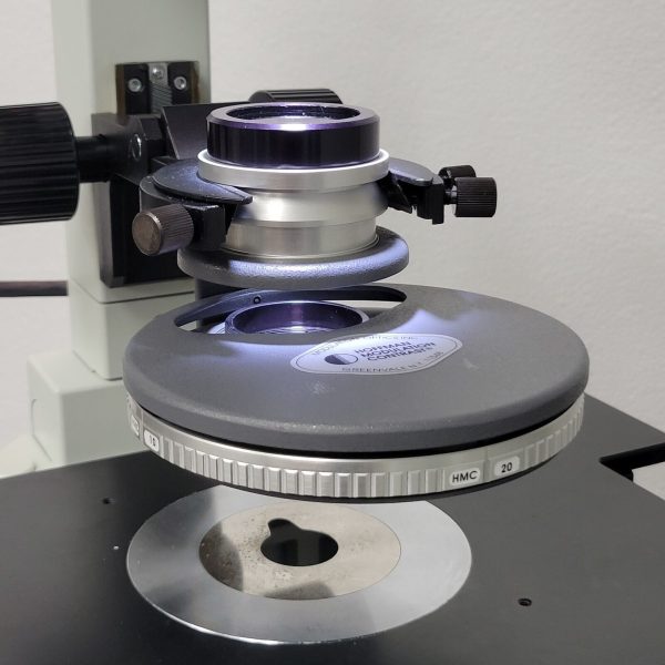 Olympus Microscope IX70 with HMC Hoffman Modulation Contrast Supply