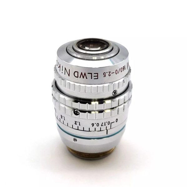 Nikon Microscope Objective Plan 40x PH3 DM ELWD 160 0-2.5 Phase Contrast Online Sale