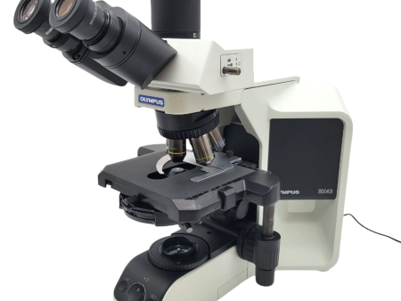 Olympus Microscope BX43 LED with Fluorites | Phase | Trinocular For Discount