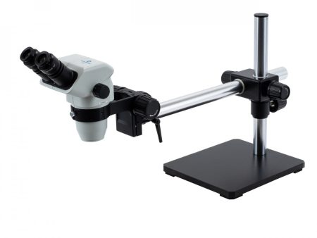 Accu-Scope 3075 Binocular Zoom Stereo Microscope on Boom Stand Fashion