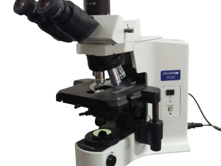 Olympus Microscope BX41 with Trinocular Head and Camera Package Hot on Sale