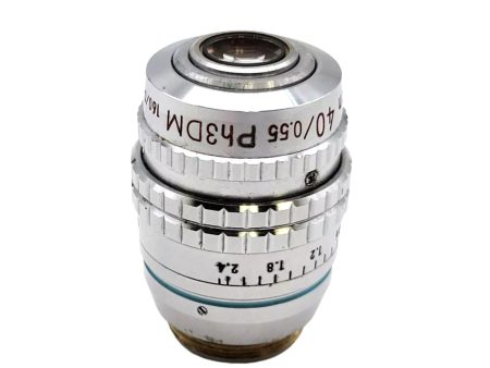 Nikon Microscope Objective Plan 40x PH3 DM ELWD 160 0-2.5 Phase Contrast Online Sale