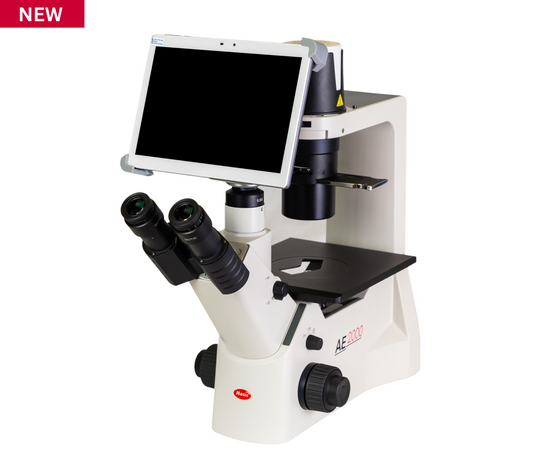 Motic AE2000 (Trinocular) + MOTICAM BTI10 Bundle Microscope Hot on Sale