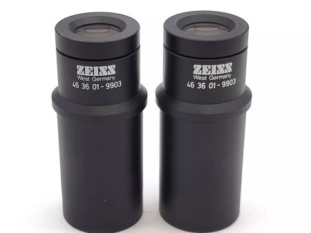 Zeiss Stereo Microscope 4x Eyepiece Pair 463601-9903 Fashion