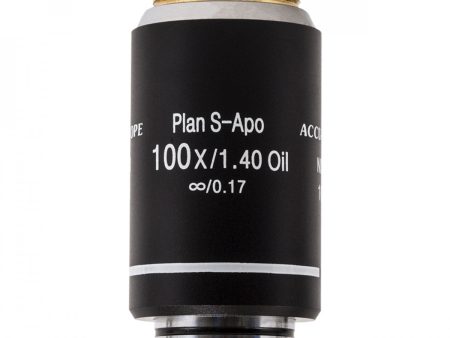 Accu-scope Microscope 100xR oil Plan S-APO objective, N.A. 1.30, W.D. 0.15mm Online Hot Sale