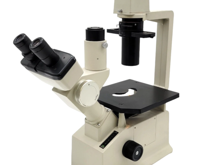 Nikon Microscope Inverted TMS Phase Contrast Tissue Culture with Trinocular Head Sale