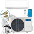 9k BTU 20 SEER MrCool Easy Pro Ductless Heat Pump Split System - DIY Mini Split on Sale