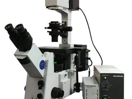 Olympus Microscope IX71 with Fluorescence and DIC Online