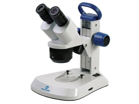 Accu-Scope EXS-210 Stereo Microscope with 1X and 3X Objectives Fashion