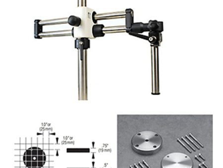 Diagnostic Instruments SMS20-30-TM Heavy Duty Ball Bearing Boom Stand for Olympus SZX2-RFA16 with Table Mount Fashion