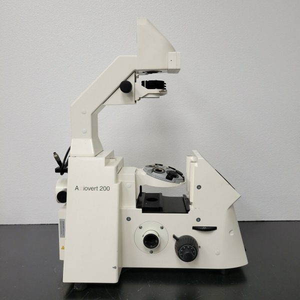 Zeiss Microscope Axiovert 200 Fluorescence Inverted Stand for Parts Online Sale