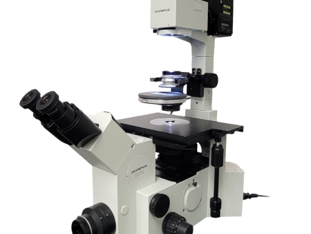 Olympus Microscope IX70 with HMC Hoffman Modulation Contrast Supply