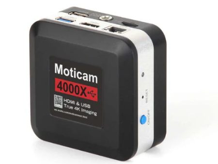 Motic Moticam 4000X Color Camera HDMI, USB, WiFi5 inputs | Microscope Camera Hot on Sale