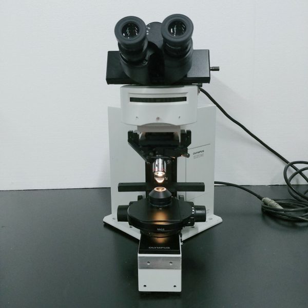 Olympus Microscope BX50 Water Immersion with Fluorescence and DIC Supply