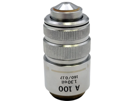 Olympus Microscope Objective A 100x 1.30 Oil with Iris 160 0.17 on Sale