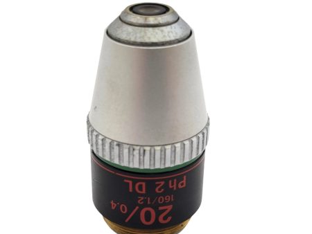 Nikon Microscope Objective 20x Ph2 DL 160 1.2 Phase Contrast For Discount