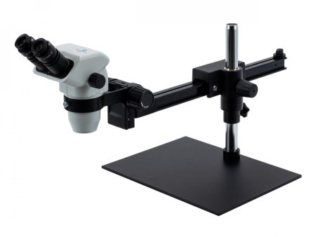 ACCU-SCOPE 3075 Binocular Zoom Stereo Microscope on Gliding Boom Stand Online