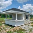 SALE - Structure #2510WC - 12 x14  Bel Air Pool House with Hip Roof, Vinyl Siding & Recessed Lighting Online Hot Sale