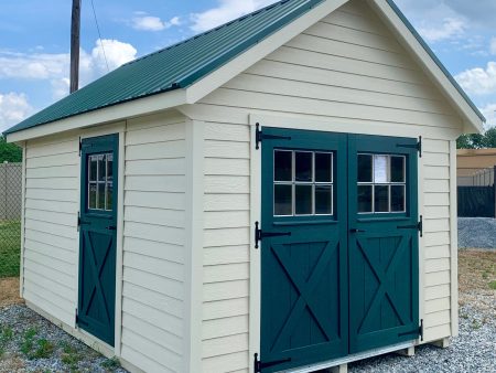 SALE - Structure #2507WC - 10 x14  Garden Shed w LP Lap Siding For Discount