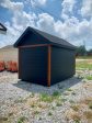 SALE - Structure #2505WC - 8x12 Garden Shed w 7  Hardie Plank Siding For Sale