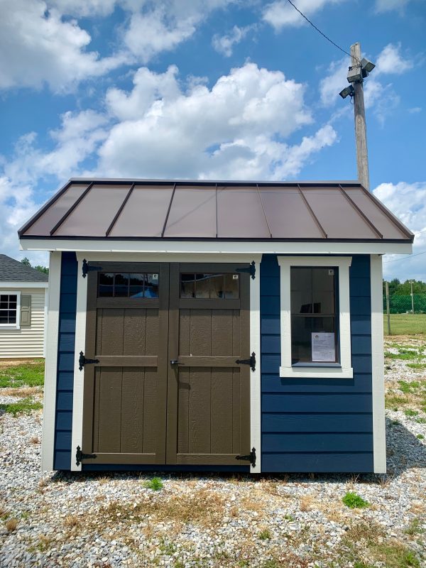 SALE - Structure #2506WC - 8 x10  Garden Shed w 7  Hardie Plank Siding Online Hot Sale