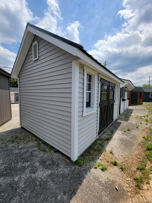 SALE - Structure 2337KOP - 10x14 Garden Shed with 4  Traditional Vinyl Siding on Sale