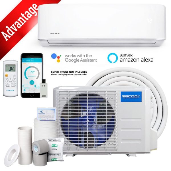 24k BTU 17 SEER MrCool Advantage Ductless Heat Pump Split System 3rd Generation - 230v For Cheap