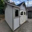 SALE - Structure 2430KOP - 12x12 Victorian Shed with Vinyl Siding Discount