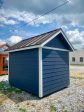 SALE - Structure #2506WC - 8 x10  Garden Shed w 7  Hardie Plank Siding Online Hot Sale