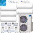 45k BTU 22.4 SEER MrCool Olympus Ductless Heat Pump Split System - 5 Zone Wall Mounted - 9k+9k+9k+9k+9k Online now