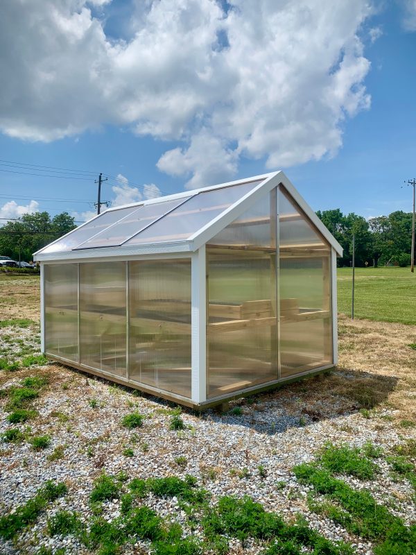 SHOWROOM Model #2509WC - 8x12 A-Frame Greenhouse w MiraTEC Trim Online Sale