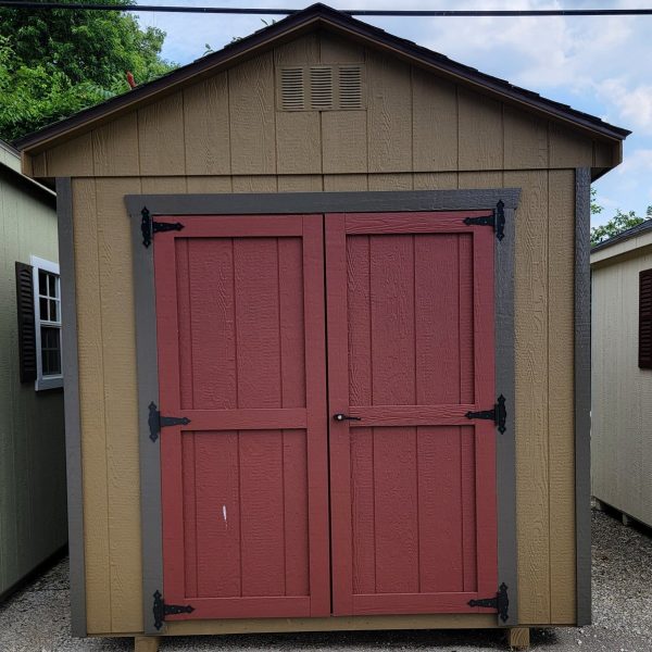 SALE PENDING - Structure 2350KOP - 8 x10  A-Frame Shed with Smart Tec Siding Cheap