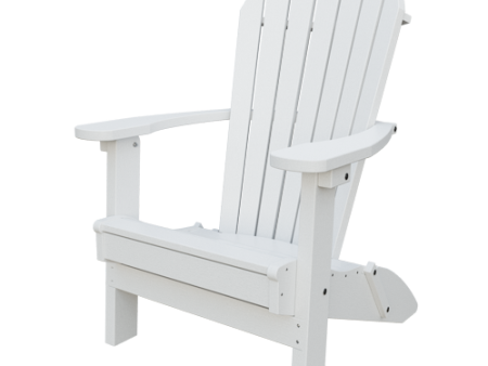 Furniture - White Poly Folding Adirondack Chairs Online