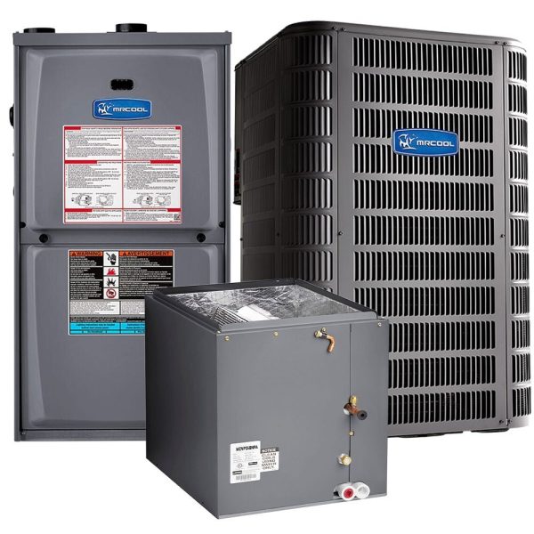 5 Ton 14.5 SEER 110k BTU 95% AFUE Variable Speed MrCool Signature Central Heat Pump & Gas Split System - Upflow Online